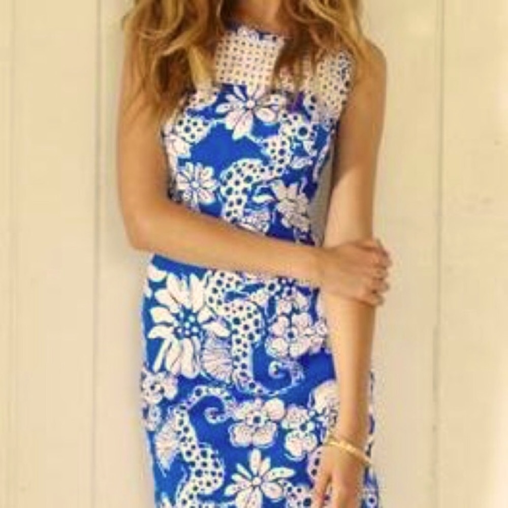 Lilly Pulitzer Marianne seahorse dress